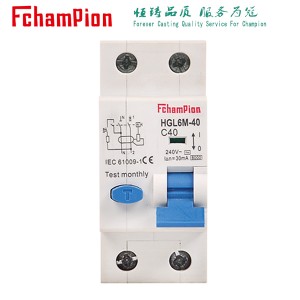 HGL6M-40 Residual Current Operated Circuit-Breakers With Integral Overcurrent Protection