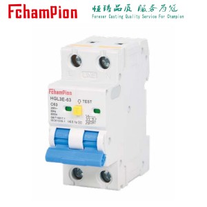 HGL3E-63 Residual Current Operated Circuit-Breakers With Integral Overcurrent Protection